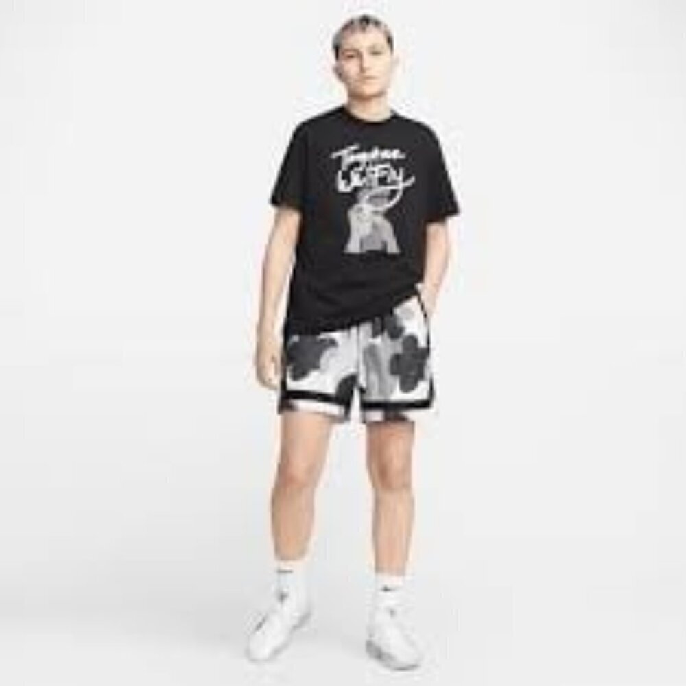 Nike Fly Crossover Basketball Shorts Women's XXL Floral DH7646 084